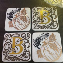 Customized Marble Coaster Set