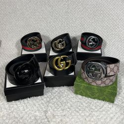 Gucci Belts $90