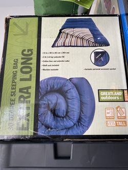Sleeping Bag Extra Long 30 degree