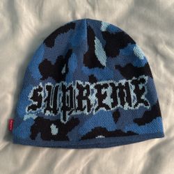 Supreme Paris Camo Beanie