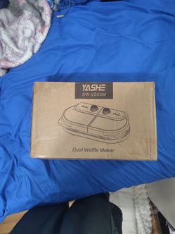 Dual waffle maker