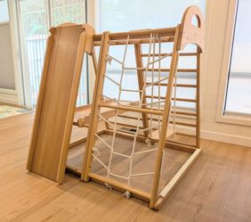 BOLIN BOLON Wooden Indoor Jungle Gym / Climbing Frame