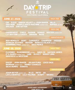 2026 Day Trip Festival (2 Day GA) Ticket