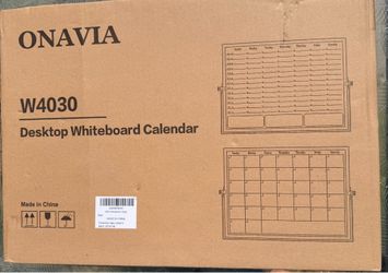 Wall/Desk Whiteboard Calendar - new