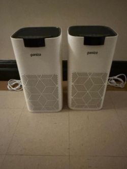 PAIR These are NEVER USED Ganiza G200S AiDot air purifiers designed for large spaces. Original / List Price: Up to $219.99 (frequently heavily discoun