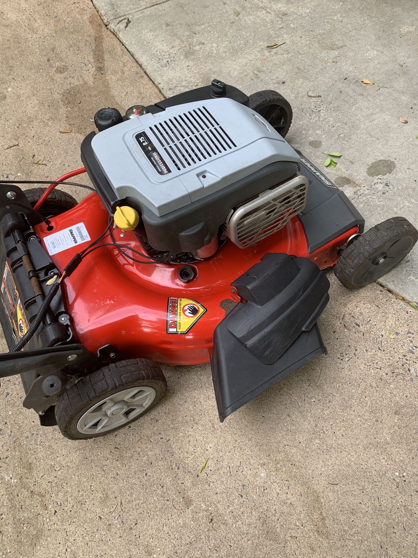 Snapper NXT Lawn Mower (Motor & Parts)