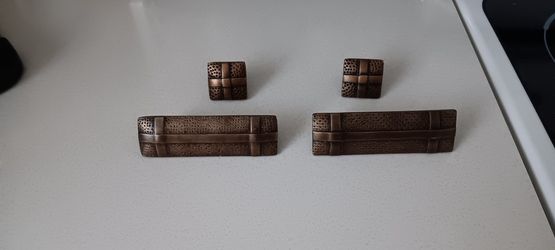Heavy Bronze Drawer Pulls $10
