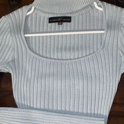 Light Blue BodyCon Dress