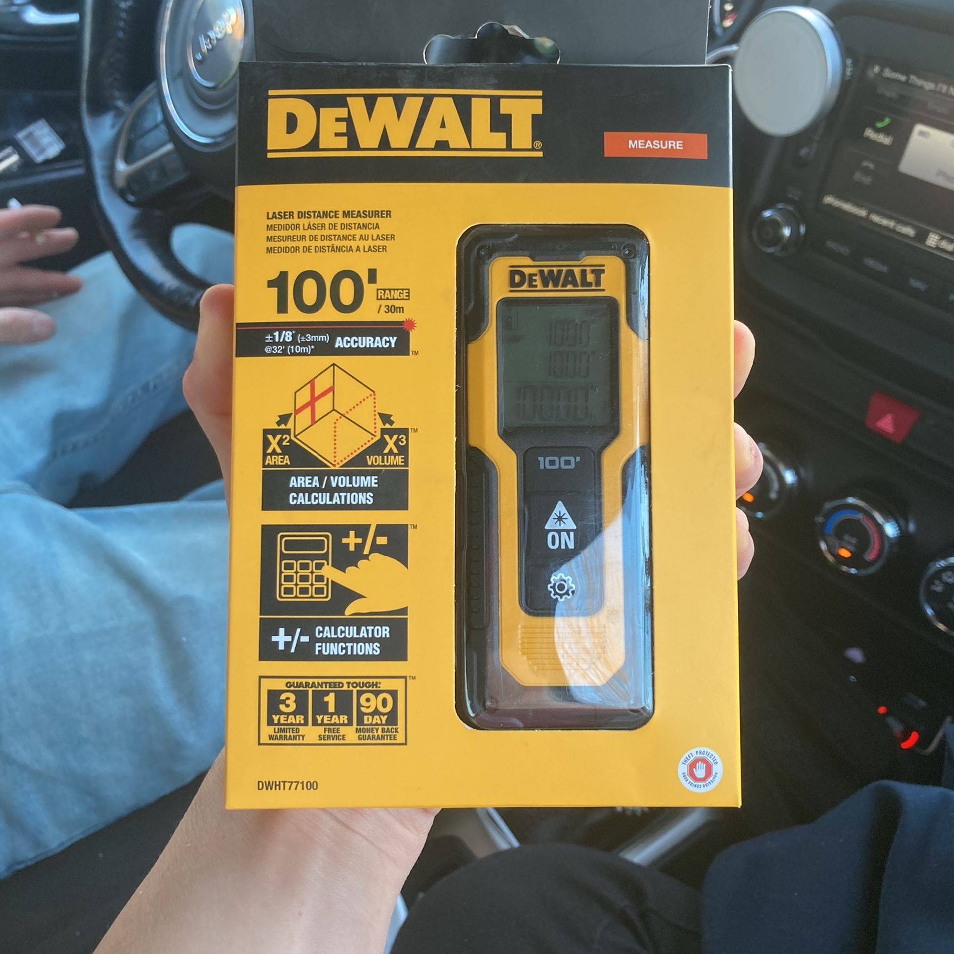DeWALT Laser Tape Measurer