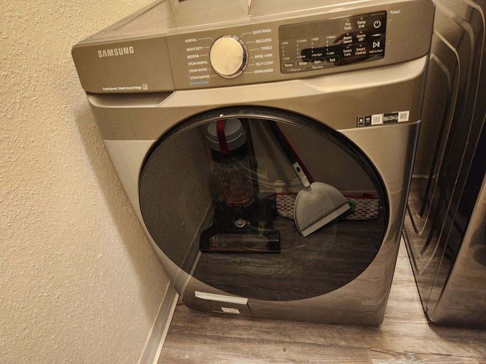 Samsung Large Capacity Front Load Washer and Dryer