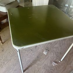 Old Card Table 