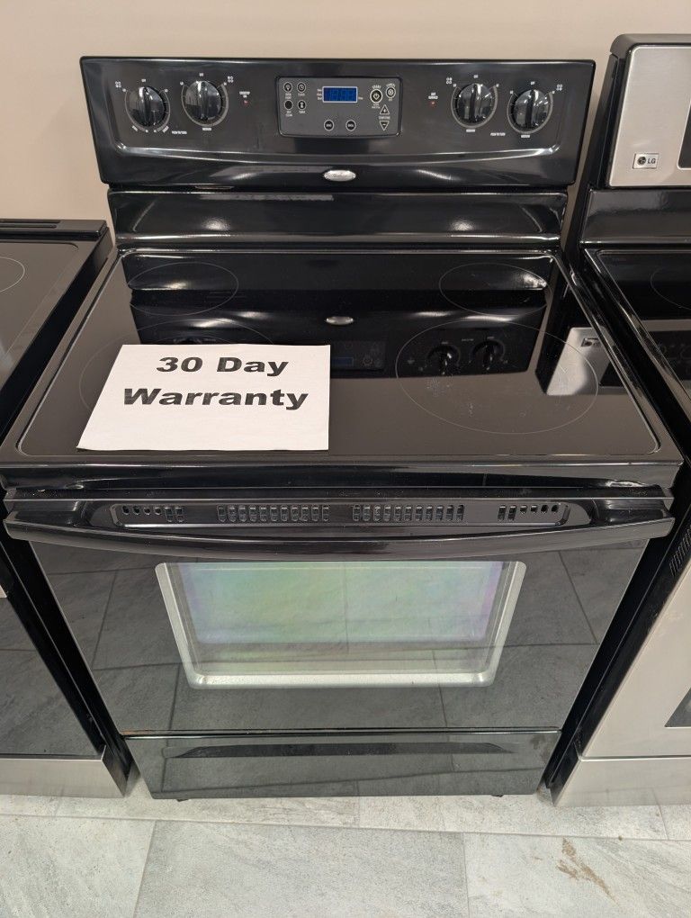 Whirlpool Electric Range Oven Stove