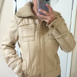 Nice Vintage Leather Styke Jacket M/Chamarra M Piel 