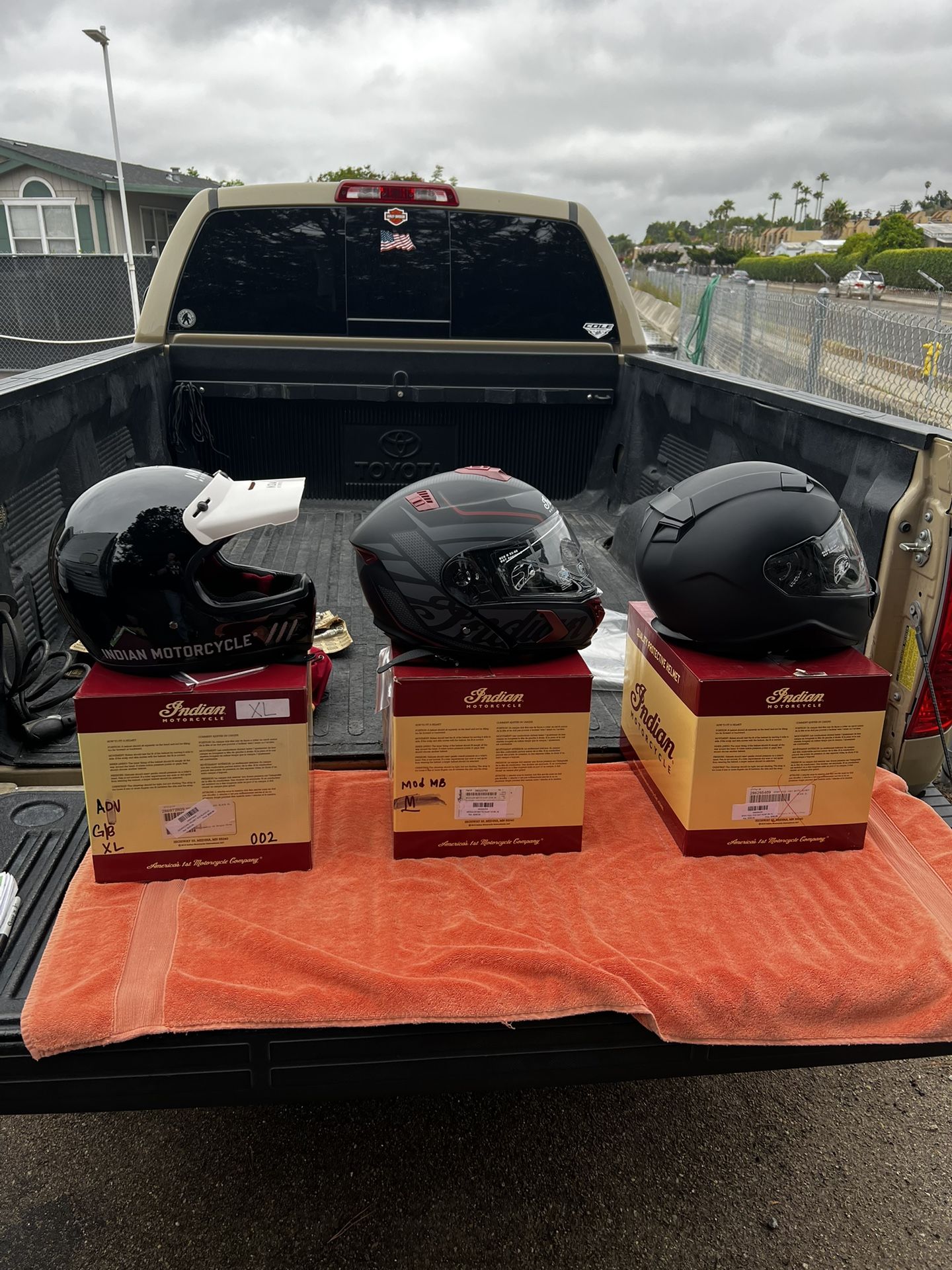 Brand New Indian Helmets