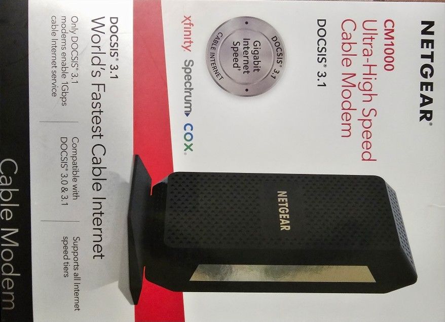 Netgear Ultra Highspeed Cable Modem 3.1