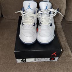 Size 12 - Air Jordan 4 Retro LS Columbia