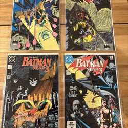 Batman Year 3 (436-439), Complete Set, DC Comics