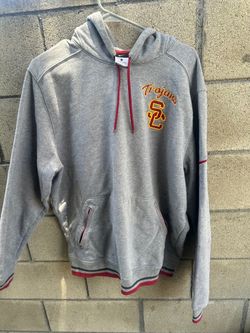 Nike USC Trojans Gray Pullover Hoodie