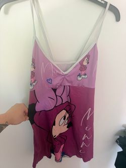 Minnie Mouse pink slip dress #disney #slipdress #kawaii
