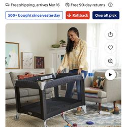 Cosco Kids™ Baby Playpen Funsport Portable Baby Play Yard, Noir Dot