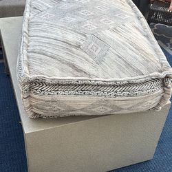 Arhaus indoor/ outdoor poof