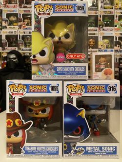 Sonic The Hedgehog Funko Pop! Set Vinyl