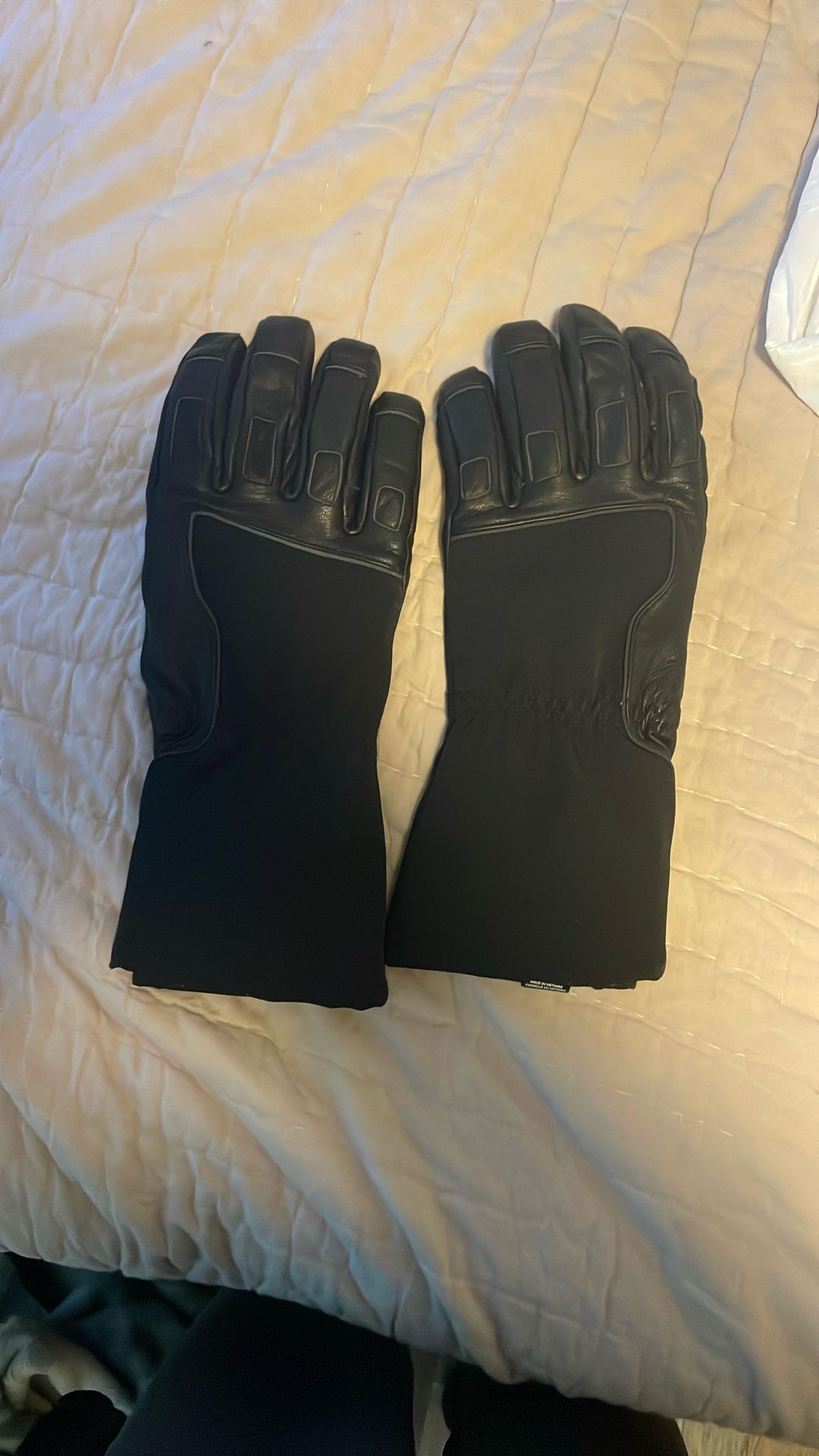 Leather Motorcycle Gloves