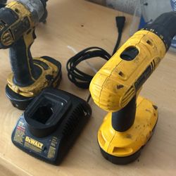 DeWalt Screw Gun And Hammer Gun