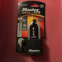 Master Lock With Key 