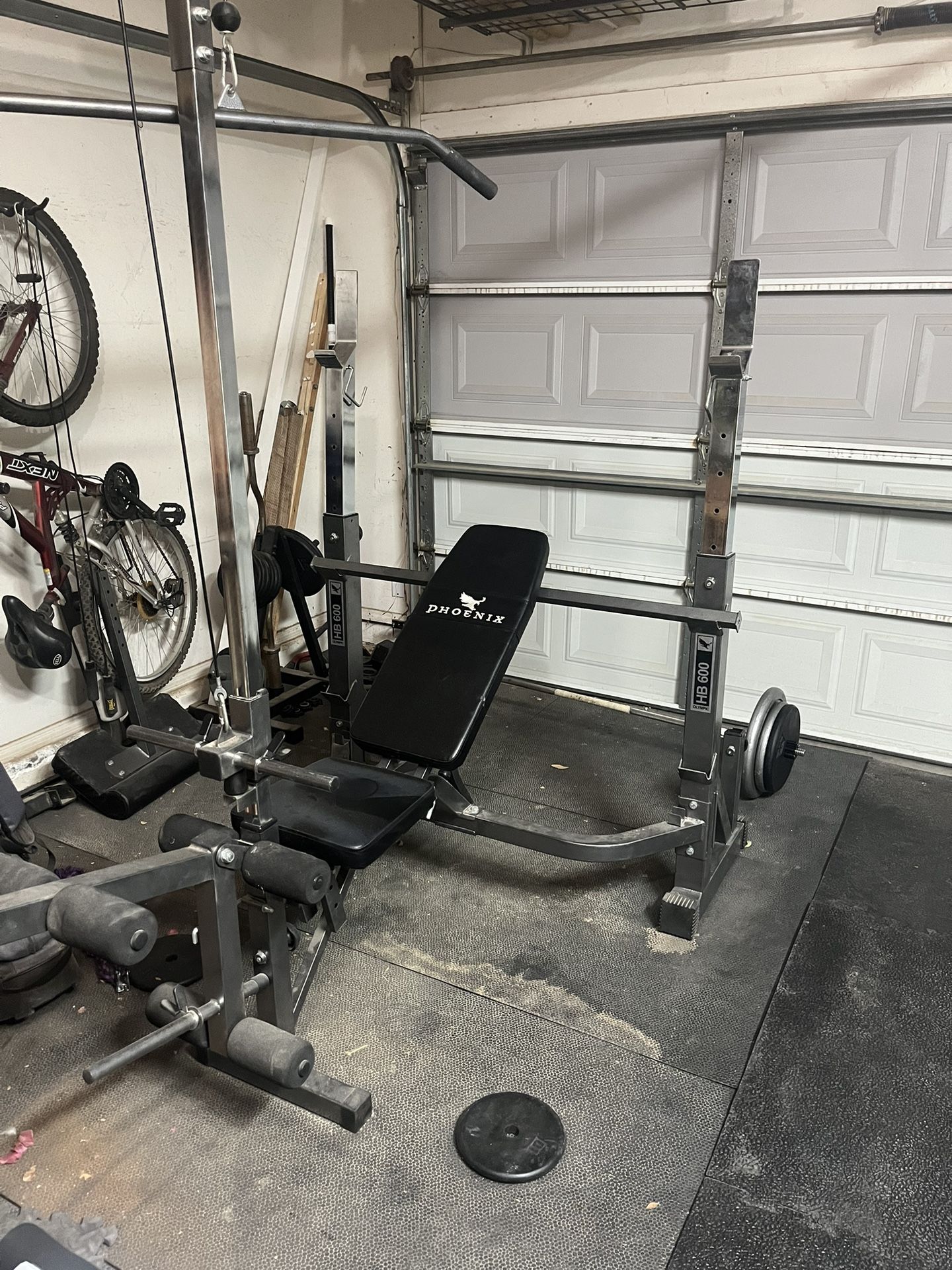 Phoenix olympic weight bench hotsell