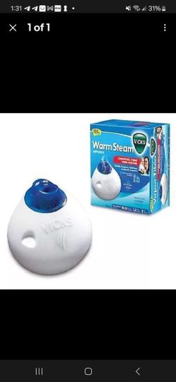 Vicks Warm Steam Vaporizer Humidifier with Night Light - 1.5gal