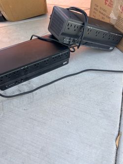 APC Back-UPS 850VA 9-Outlet Battery Backup & Surge Protector, Black