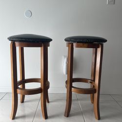 Set of Swivel Bar Stools