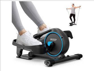 UKEEP Under Desk Elliptical, Manual Elliptical Exercise Machine,