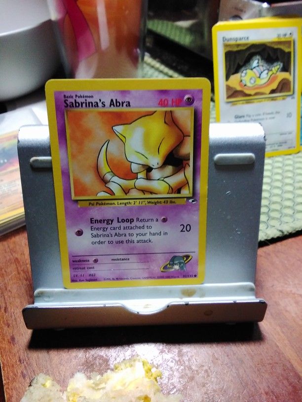 95-2000 Pokemon Sabrinas Abra 91/132