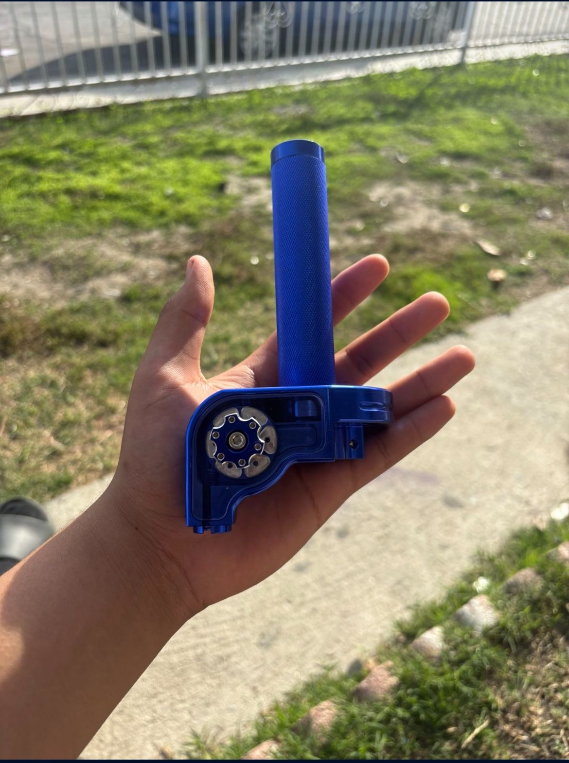 Blue Throttle For Mini Bikes