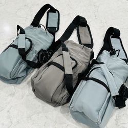 3 For $10 Insulated Water Bottle / Food Carrier Crossbody With Handle Strap And Phone/Accessories Pocket Holder 