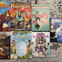 Lot Of 7 MIXED Manga Books ENGLISH Rare And Very Rare Books