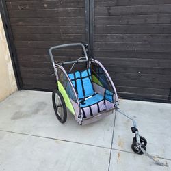 Baby BIKE Trailer.and Push Jogger $125.