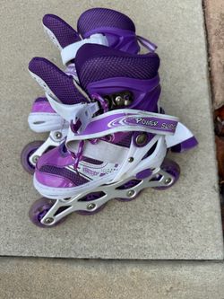 PowerSlide Purple Adjustable Roller Skates – Small EU 31–34