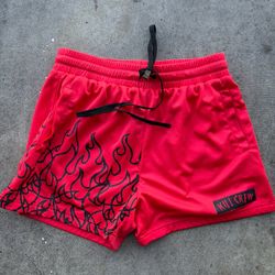 Kill Crew red flame shorts