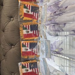 USA Mexico Mini Car Banners 