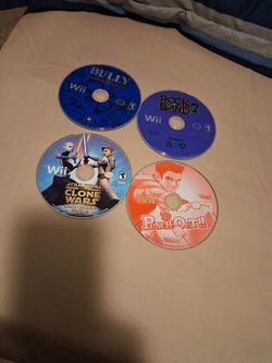 4 wii games