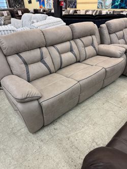 Dual Reclining Sofa & Dual Reclining Loveseat. 