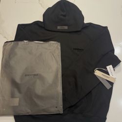 Black Limo Essentials Hoodie All Sizes