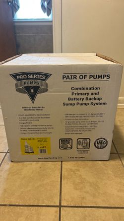 Brand New Complete Sump Pump System