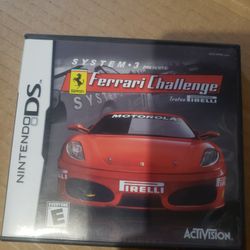 Nintendo DS game Ferrari challenge