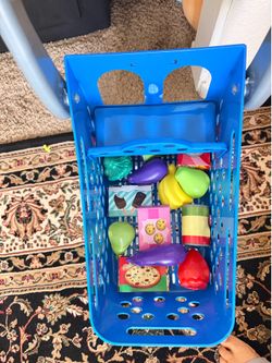 Kids pretending kitchen and freezer