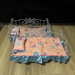 Metal Scrolled Doll Day Beds