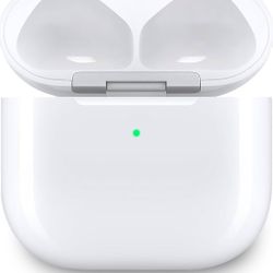 Wireless Charging Case Replacement Compatible with AirPods 4th Generation, for Air Pods 4th Charger Case Replacement with Motion Sensor, Double-Tap to